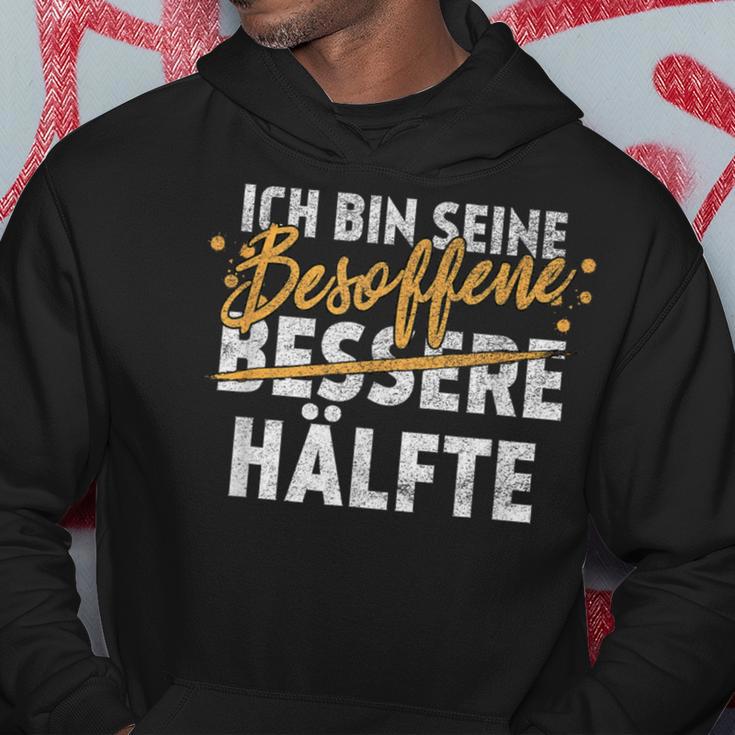 Ich Bin Seine Besopen Bessere Half Kapuzenpullover Lustige Geschenke