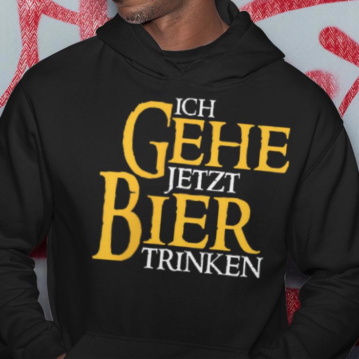 Ich Gehe Jetzt Bier S Kapuzenpullover Lustige Geschenke