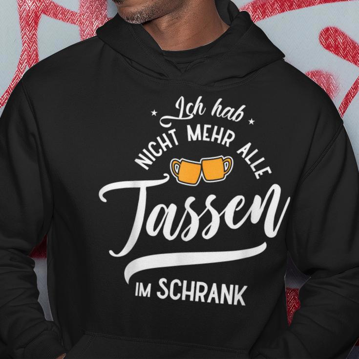 Ich Hab Nicht Mehr Alle Tassen Im Schrank Meme Kapuzenpullover Lustige Geschenke