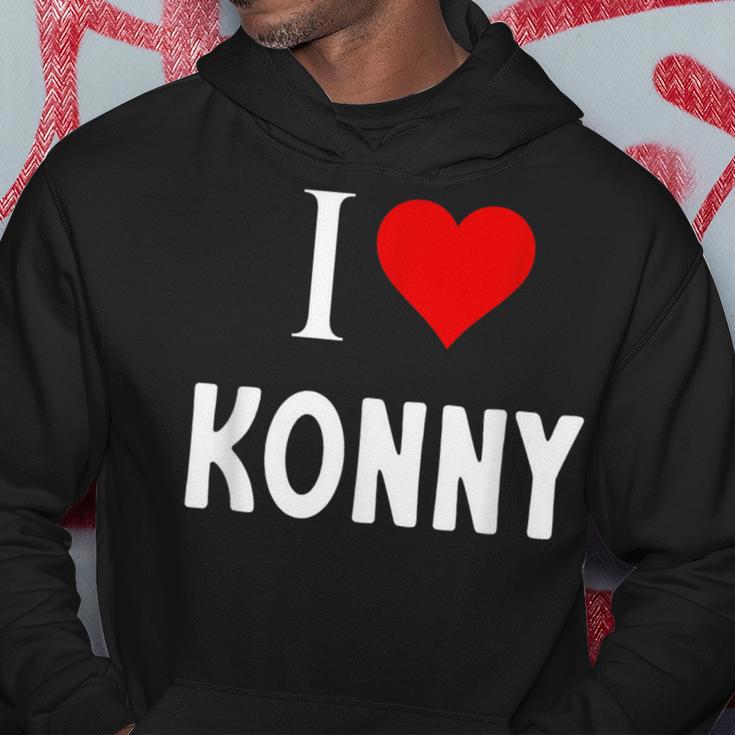 Ich Liebe Konny Kapuzenpullover Lustige Geschenke