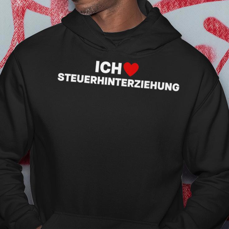 Ich Liebe Srhinterziehung X Steuerhinterzieher Steuer Steuer Kapuzenpullover Lustige Geschenke