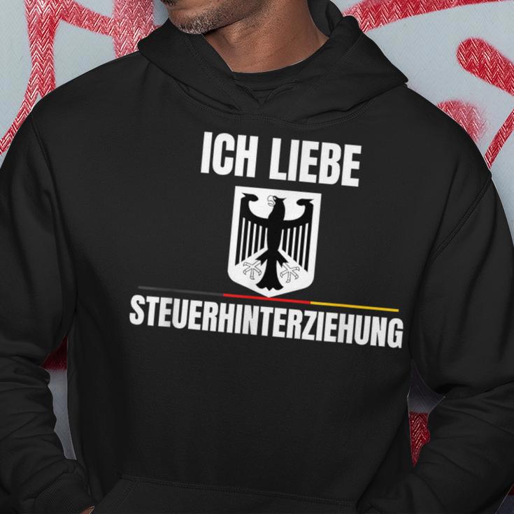 Ich Liebe Steuerhinterziehung Kapuzenpullover Lustige Geschenke