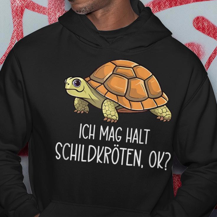 Ich Mag Halt Schildkröten Ok Kapuzenpullover Lustige Geschenke