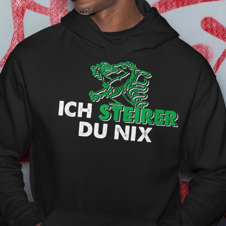 Ich Steirer Du Nix Steiermark Kapuzenpullover Lustige Geschenke