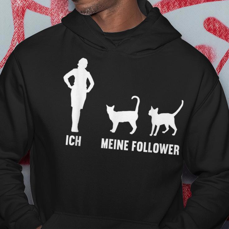 Ich Und Meine Follower Cat Kitten Cat Kapuzenpullover Lustige Geschenke