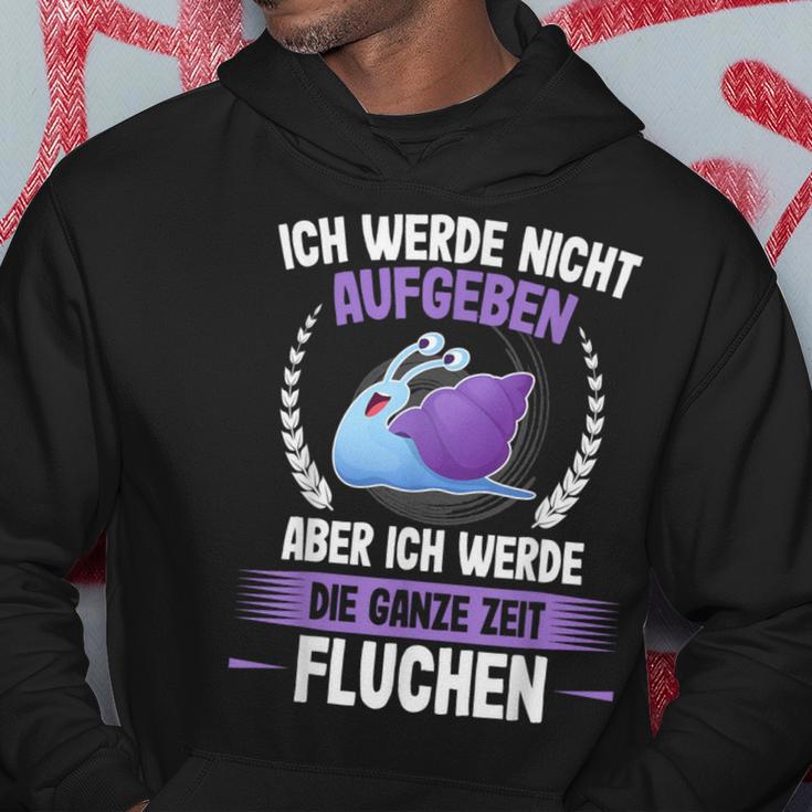 Ich Werde Nicht Ababen Ich Werde Nicht Ababgeben I'm Not Ab Kapuzenpullover Lustige Geschenke