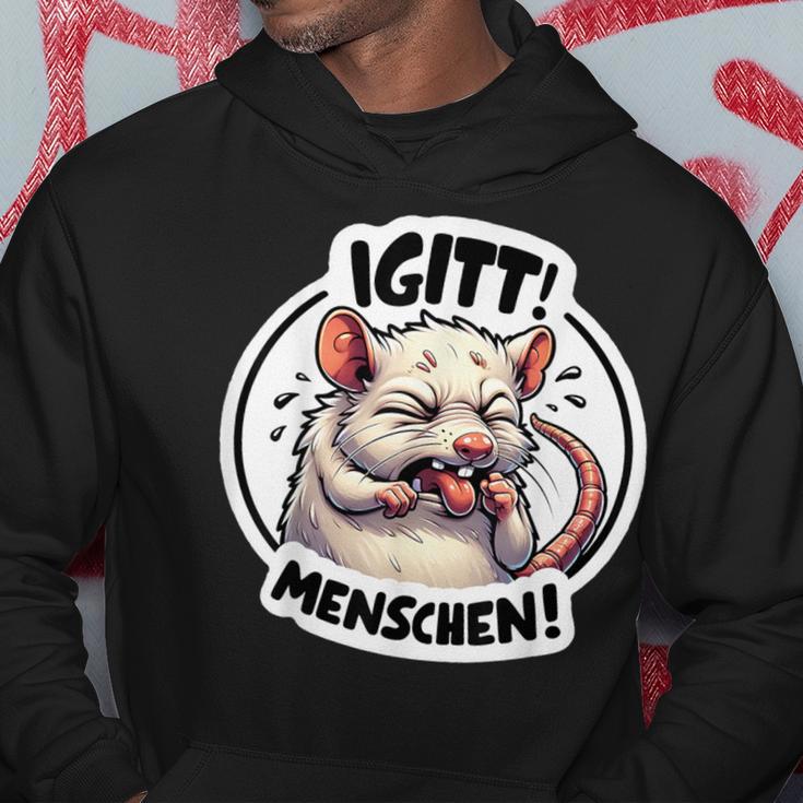 Igitt Menschen Ich Hasse Menschen Sarcasmus Ironie Kapuzenpullover Lustige Geschenke