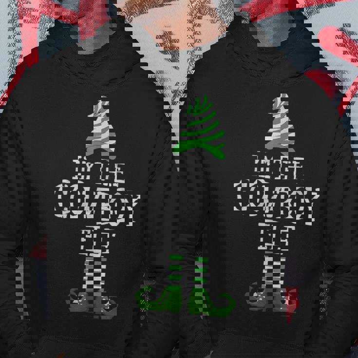 I'm The Cowboy Elf Matching Ugly Christmas Sweater Hoodie Personalized Gifts