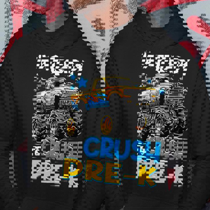 I'm Ready To Crush Pre-K First Day Of Preschool Boys Hoodie Unique Gifts