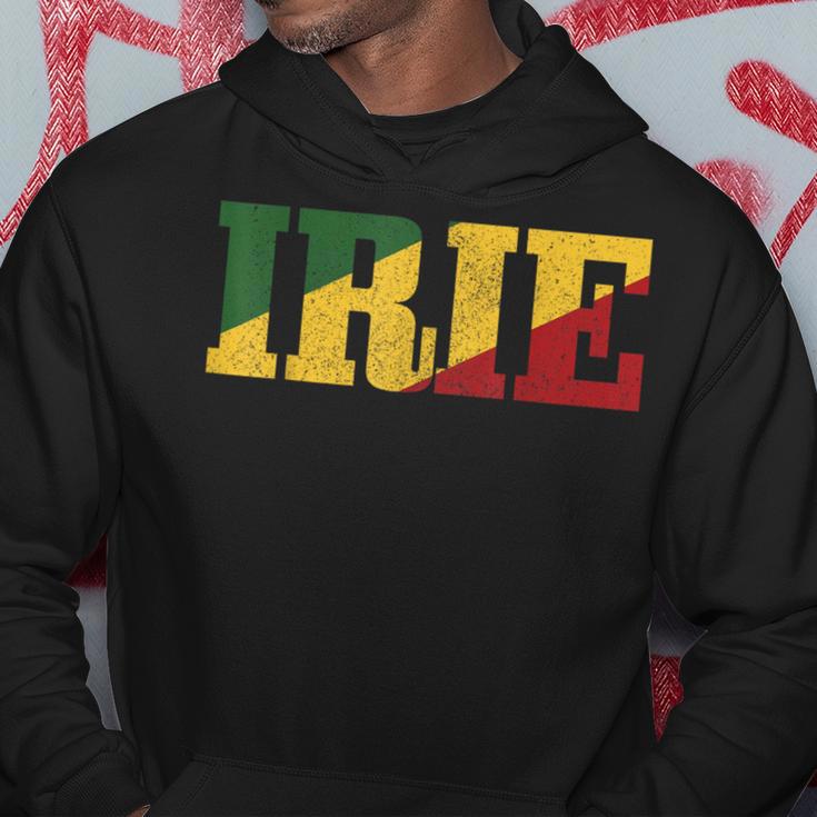 Irie Reggae Music Jamaica Retrointage Rasta Rastafari Kapuzenpullover Lustige Geschenke