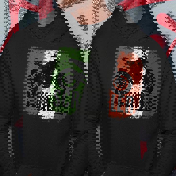 Italian Scrambler Biker Moped Moto Idea Regalo Felpa con cappuccio Regalos divertidos