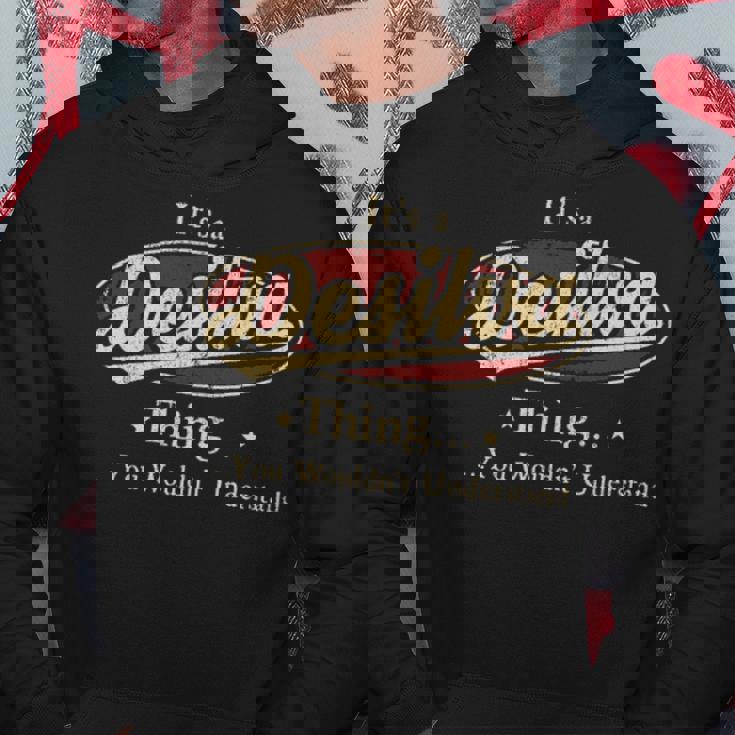 It's A Desilva Thing You Wouldn't Understand Personalized Name With Name Printed Desilva Hoodie Personalized Gifts