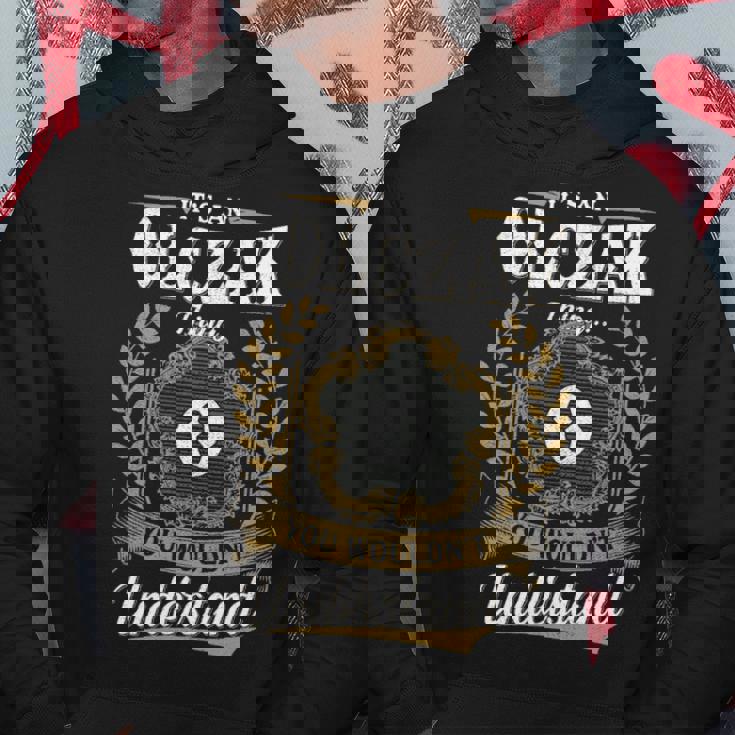 It's An Olczak Thing You Wouldn't Understand Personalized Last Name Olczak Family Crest Coat Of Arm Hoodie Personalized Gifts