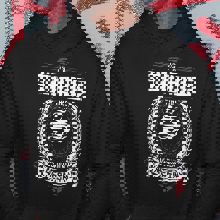 It's A Schneider Thing You Wouldn't Understand Personalized Last Name For Schneider Hoodie Personalized Gifts