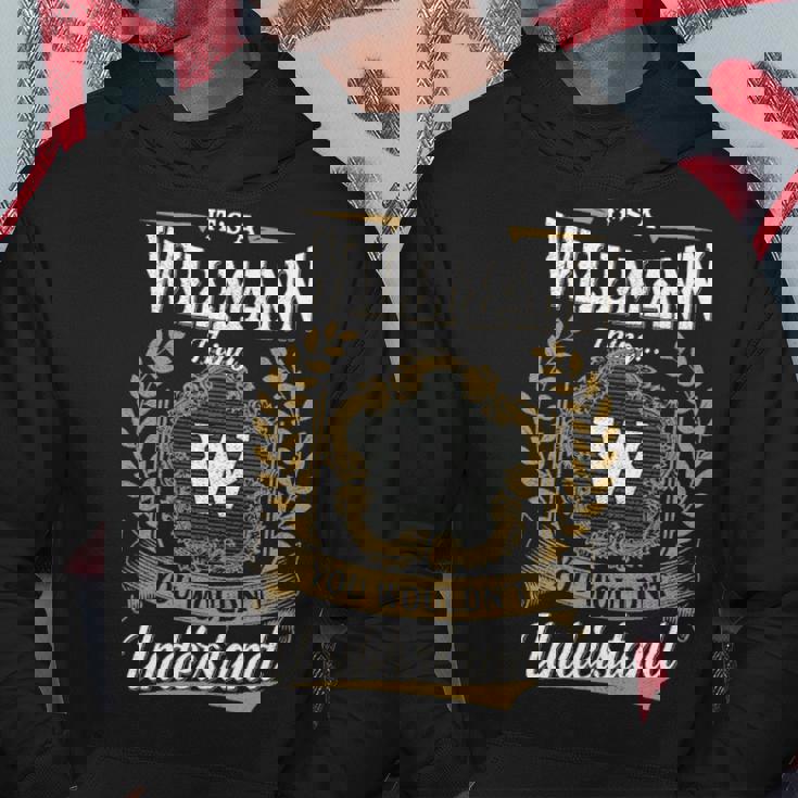 It's A Willmann Thing You Wouldn't Understand Personalized Last Name Willmann Family Crest Coat Of Arm Hoodie Personalized Gifts