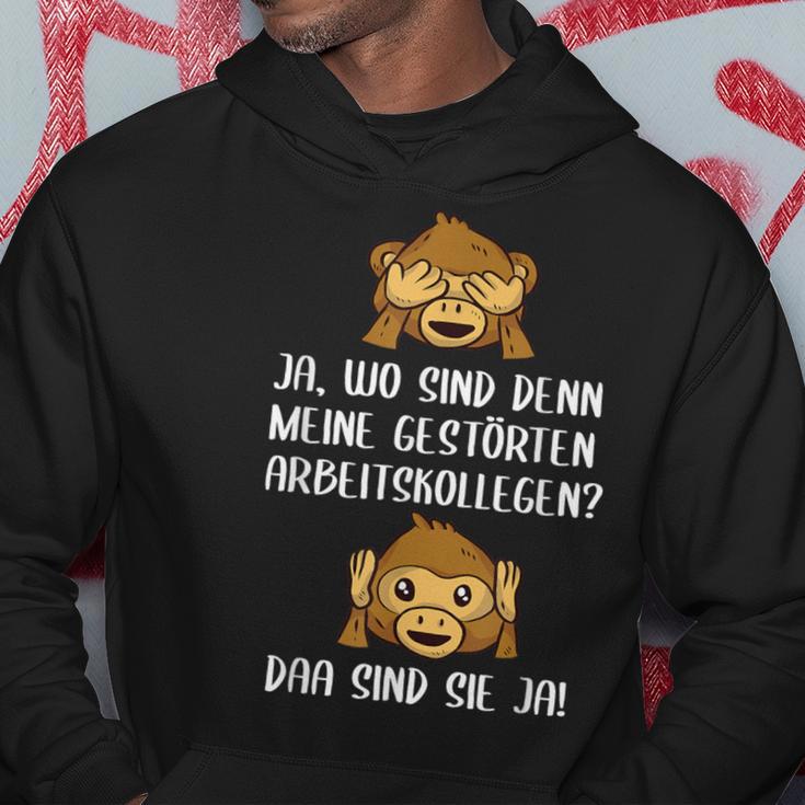 Ja Wo Sind Denn Meine Bekloppten Kollegen Work Kapuzenpullover Lustige Geschenke