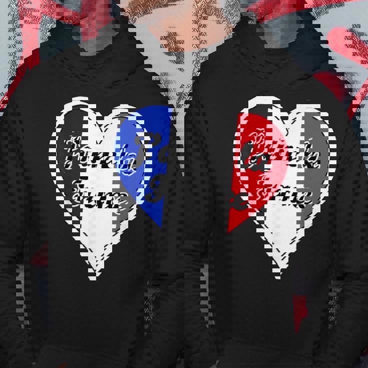 J'aime La France Drapeau J'aime La Culture Française Paris Francaise Sweat à capuche Cadeaux drôles