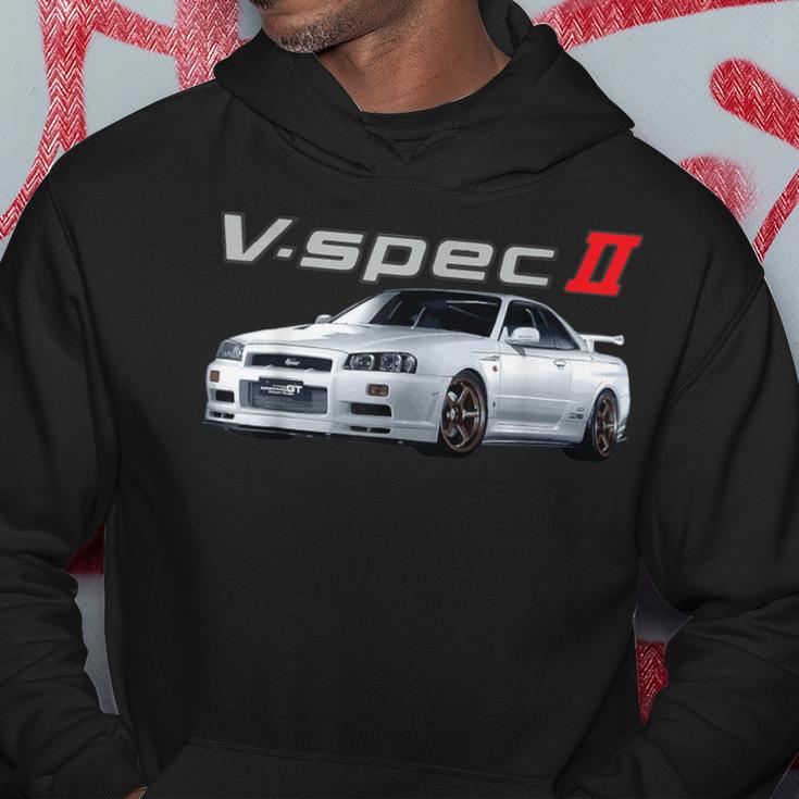 Jdm Auto R34-Spec Ii Rb26 Skyline Kapuzenpullover Lustige Geschenke