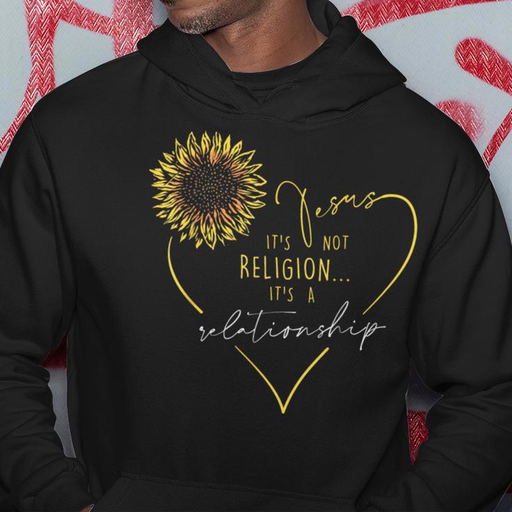 Jesus Es Ist Keine Religion Sondern Eine Beziehung Jesus Kapuzenpullover Lustige Geschenke