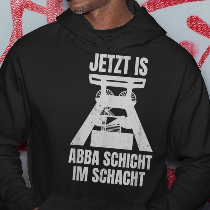 Jetzt Is Aber Schicht Förderturm Ruhrpottdeutsch Kapuzenpullover Lustige Geschenke