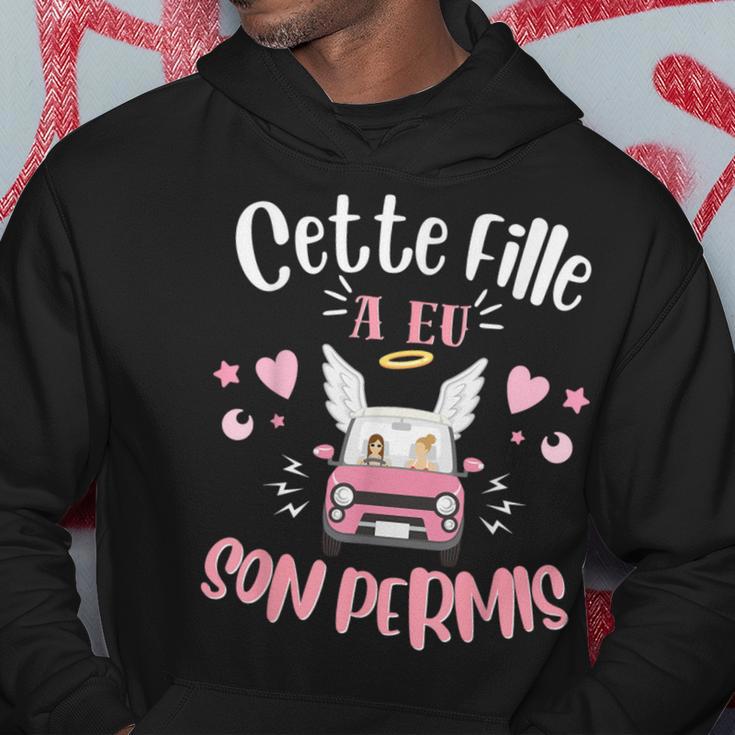 Sweat à Capuche 'Jeune Conducteur' - Cadeau Humour Permis De Conduire, Coupe Classique, 241 G