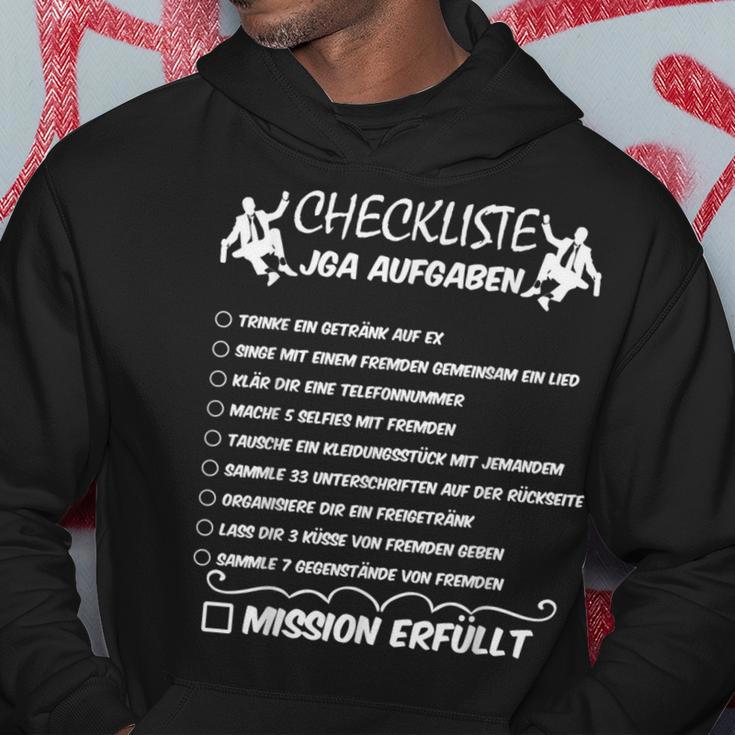 Jga Stag Party Tasks Checklist Jga S Kapuzenpullover Lustige Geschenke