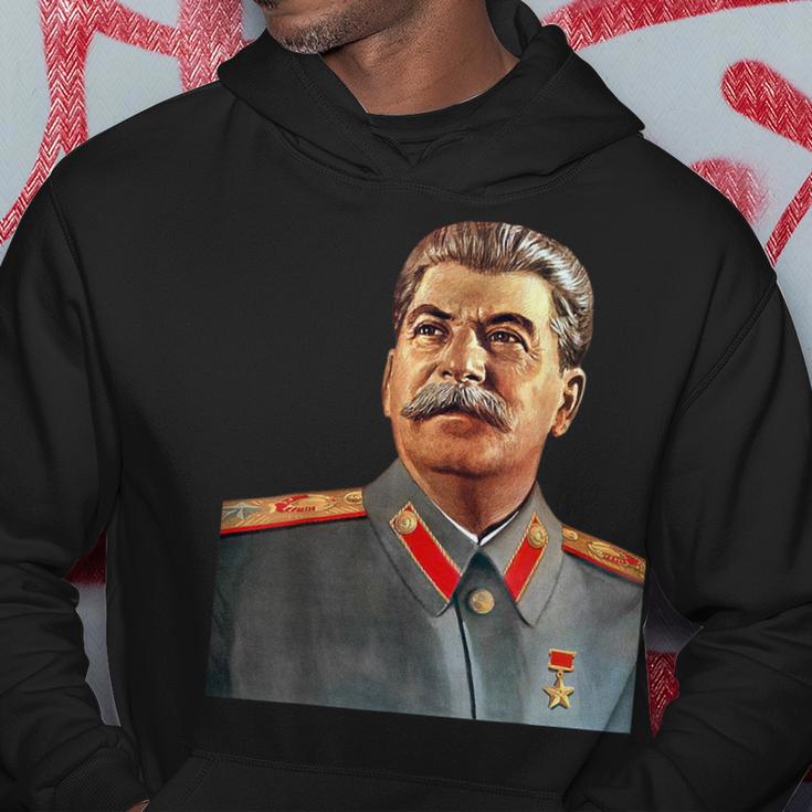 Josef Stalin Colour Portrait Kapuzenpullover Lustige Geschenke