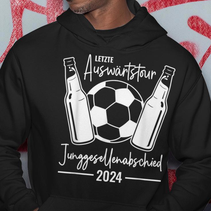 Junggesellenabschied Fußball Letzte Auswärtstour Jga 2024 Kapuzenpullover Lustige Geschenke