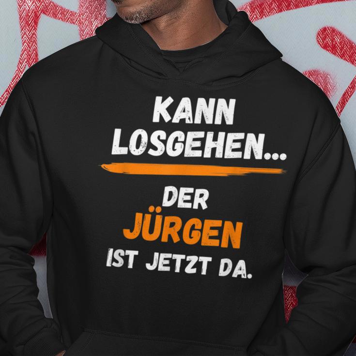 Jürgen Saying First Name Kann Losgehen Kapuzenpullover Lustige Geschenke