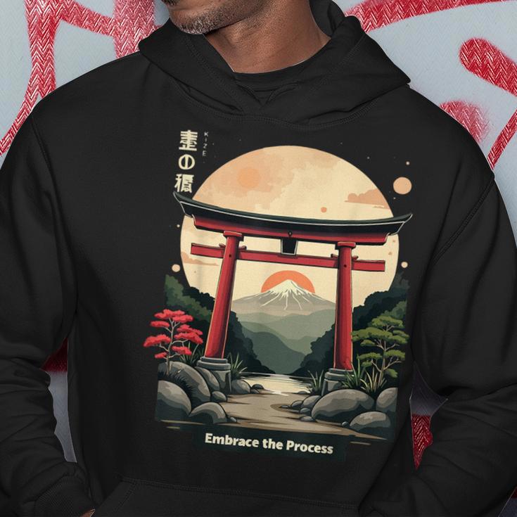 Kaizen Ist Ein Japanischer Begriff Der Continuous Kapuzenpullover Lustige Geschenke