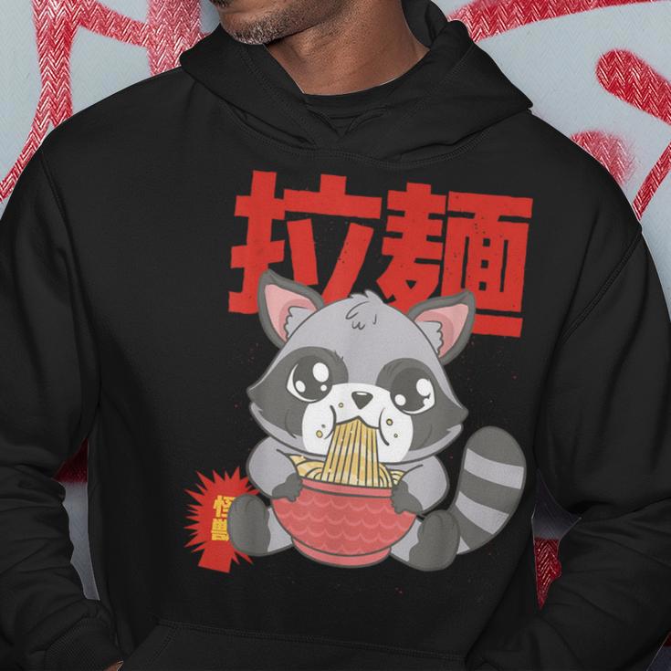 Kawaii Ramen Racoon Otaku Anime Manga Kapuzenpullover Lustige Geschenke