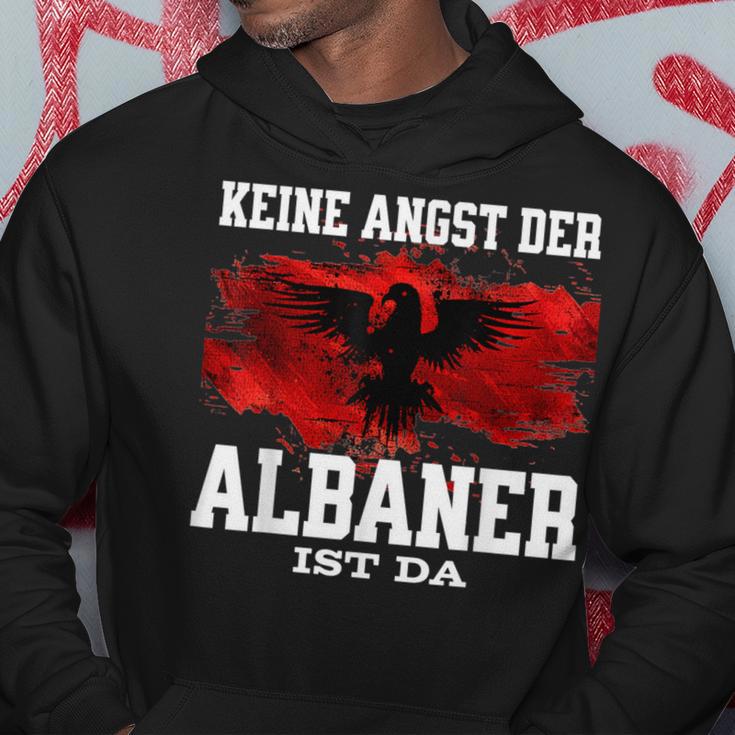 Keine Angst Der Albaner Ist Da Kapuzenpullover Lustige Geschenke