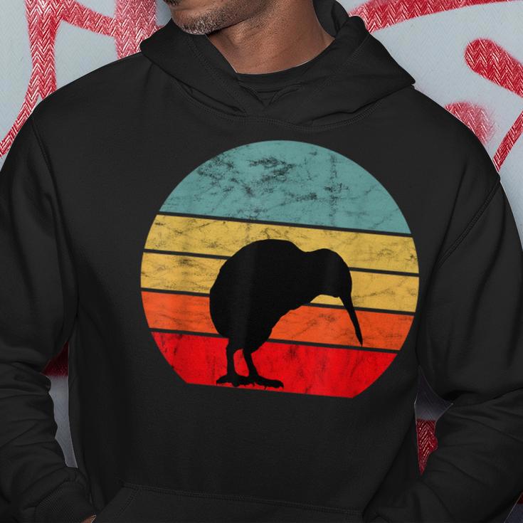 Kiwi Bird Retrointage Sunset New Zealand Animals Kiwi Bird S Kapuzenpullover Lustige Geschenke