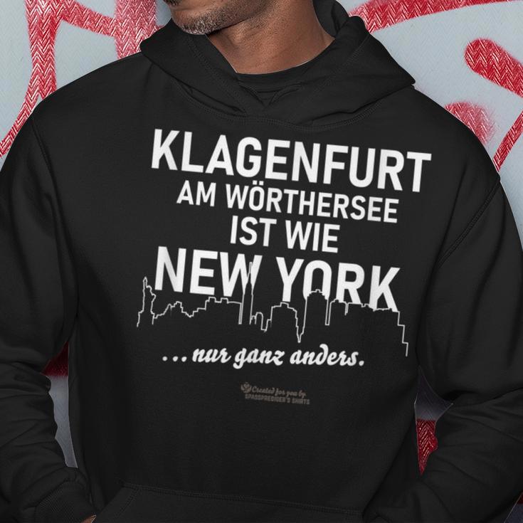 Klagenfurt Am Wörthersee Ist Wie New York Nur Ganz Anders Kapuzenpullover Lustige Geschenke