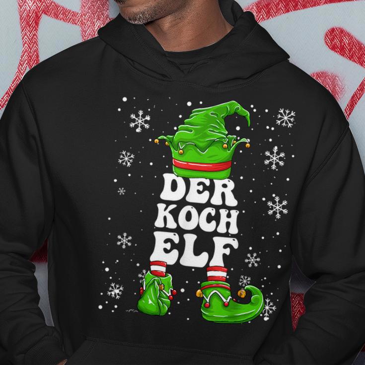 Koch Elf Christmas Elf Chef Kapuzenpullover Lustige Geschenke