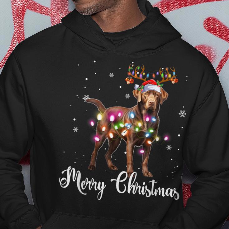 Labrador Retriever Christmas Reindeer Dog Lover Kapuzenpullover Lustige Geschenke