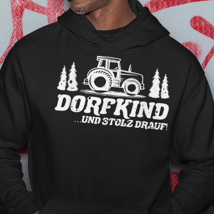 Landwirt Dorfkind & Stolz Drauf Dorfkinder Kapuzenpullover Lustige Geschenke