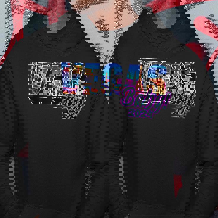 Las Vegas 2024 Trip Vegas Baby Fun Time Nightlife Hoodie Unique Gifts