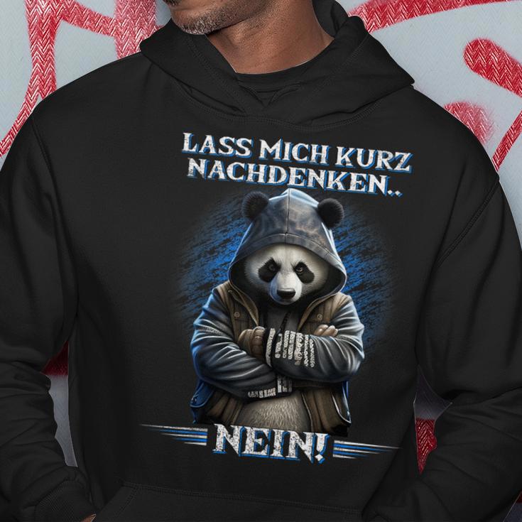 Lass Mich Nachdenk Lass Mich Kurzdenken German Langu Kapuzenpullover Lustige Geschenke