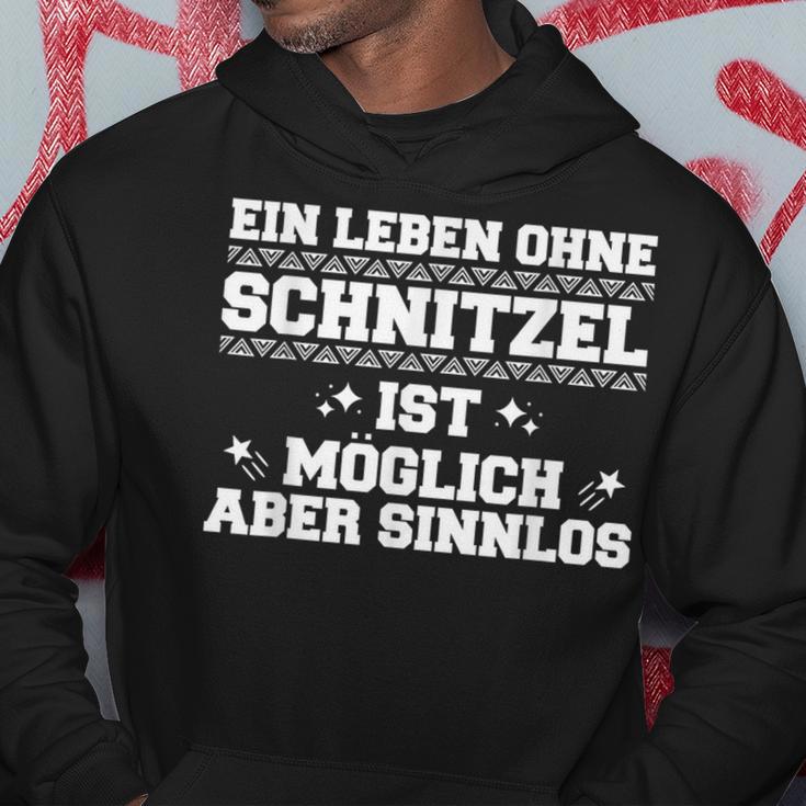 Leben Ohne Schnitzel Möglich Aber Sinnlo Kapuzenpullover Lustige Geschenke