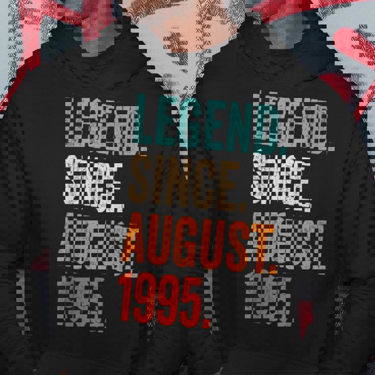 Legend Since August 1995 Anni 29 Anniversario Felpa con cappuccio Regalos divertidos