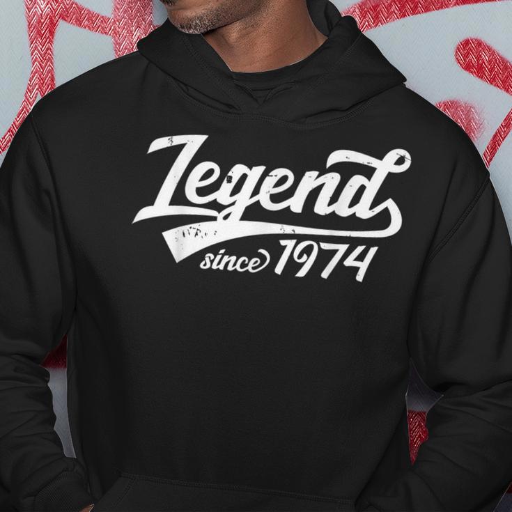 Legende Seit 1974 Geschenk 50 Geburtstag Jahrgangintage Kapuzenpullover Lustige Geschenke