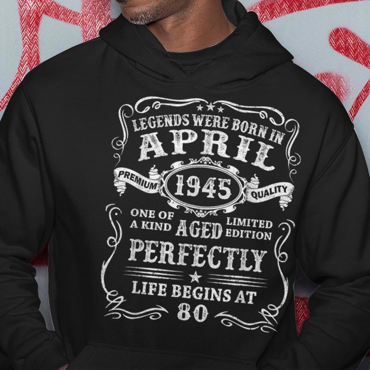 Legenden Wurden Im April 1945 80Er 80Geburtstag Mann Kapuzenpullover Lustige Geschenke