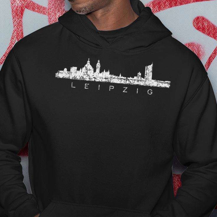 Leipziger Skylineintage Leipzig Kapuzenpullover Lustige Geschenke