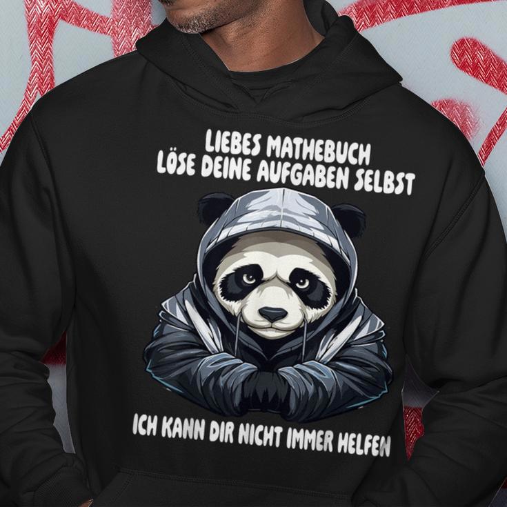 Liebes Mathebuch Löse Deine Aufgaben Selbst Mathe Kapuzenpullover Lustige Geschenke