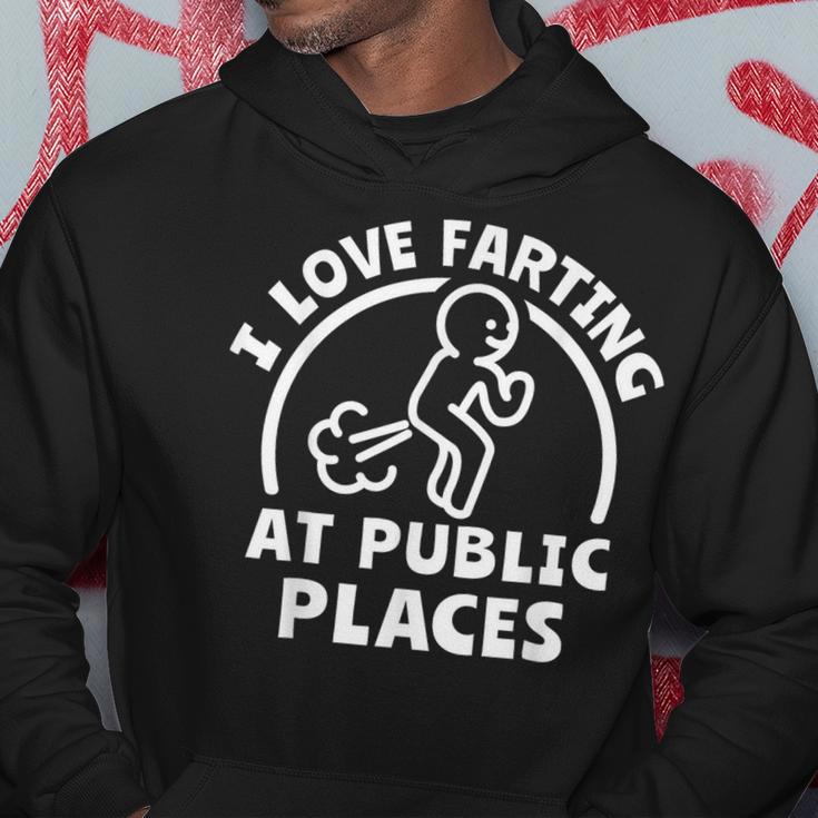 I Love Farting Furz Ich Liebe Furzen Kapuzenpullover Lustige Geschenke