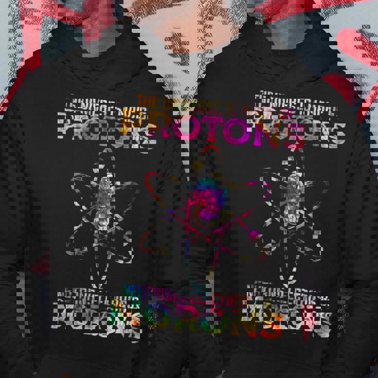 L'univers Est Fabriqué À Partir De Protons De Neutrons D'électrons Et De Morons Sweat à capuche Cadeaux drôles