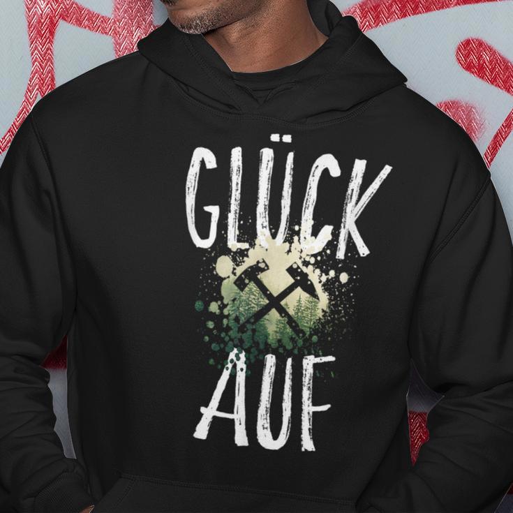 Mallet And Iron Glück Auf Erzgebirge S Kapuzenpullover Lustige Geschenke