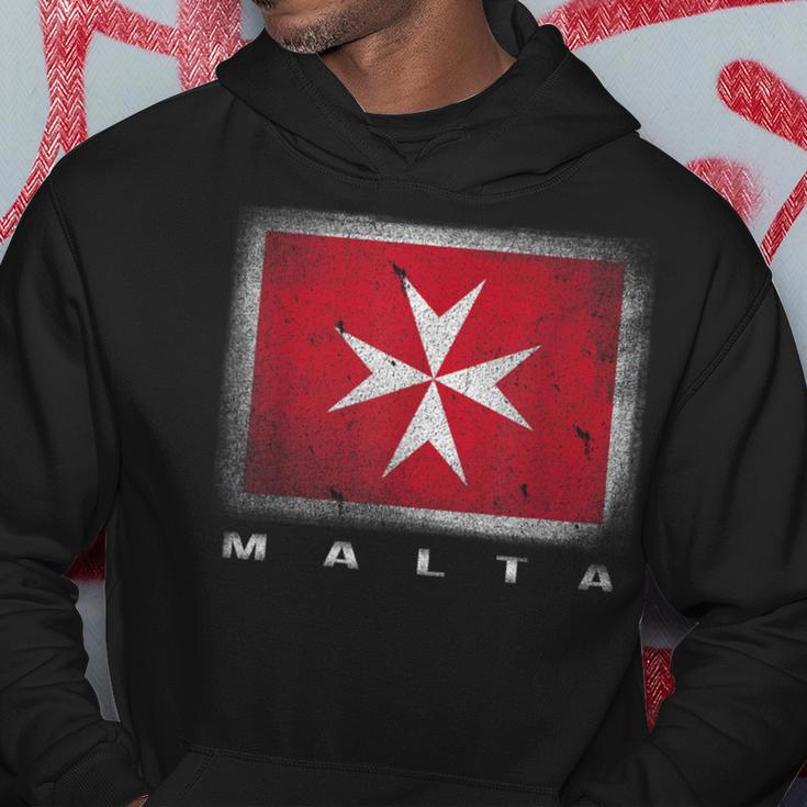 Maltese Cross Flag Malta Kapuzenpullover Lustige Geschenke