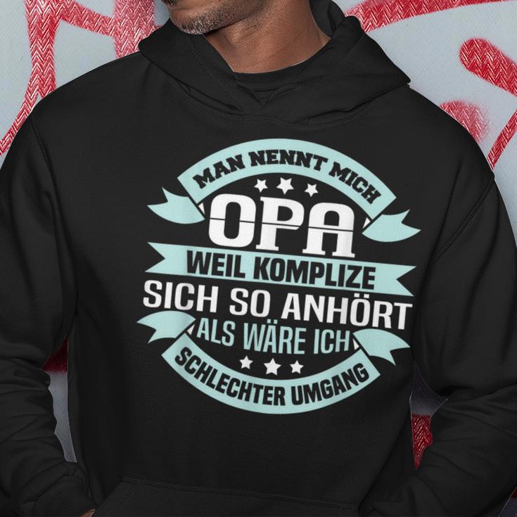 Man Nennt Mich Opa Weil Komplize Grandpa Kapuzenpullover Lustige Geschenke